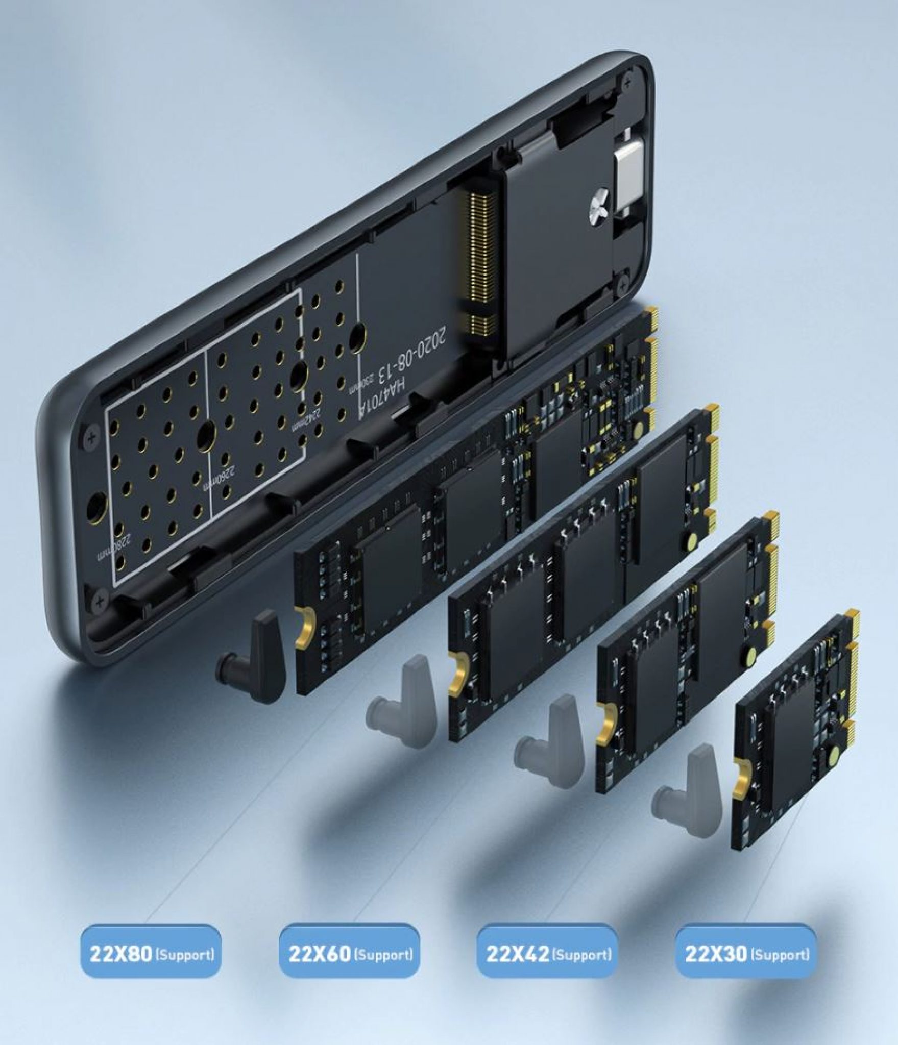 베이스어스 Baseus M.2 SSD 케이스 (약 19,231원/ 한국무료배송) - 다이렉트 웨이