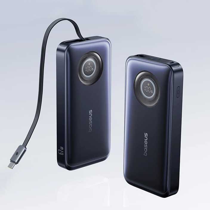베이스어스 Baseus 개폐식 케이블 파워뱅크 V2