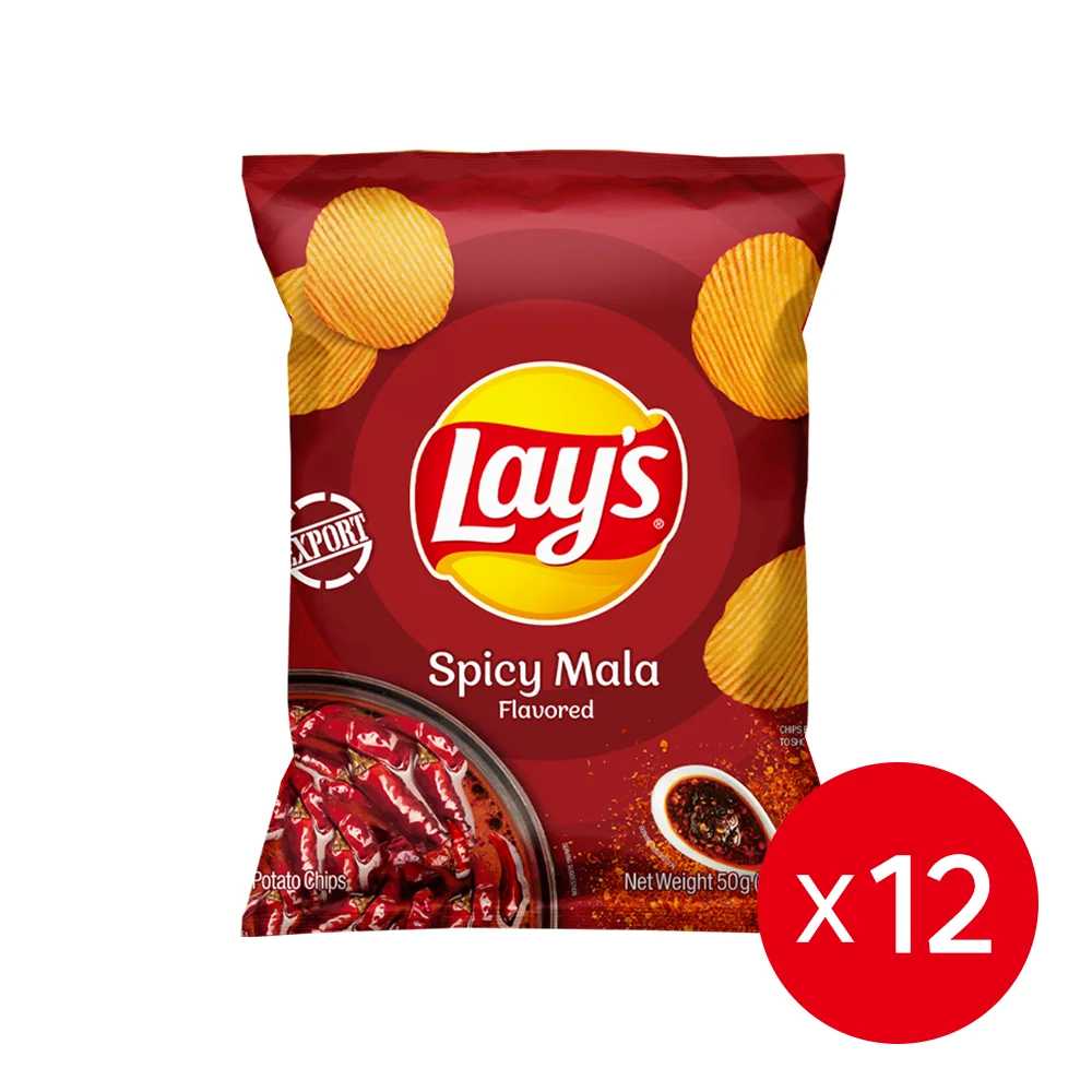 레이즈 Lays 마라맛 감자칩 50g x 12개