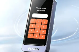 HSEN 비밀번호 잠금 외장 하드 케이스