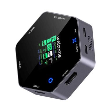 8 in 1 스마트 LED 멀티 포트 허브 (약 57,800원/ 한국무료배송)
