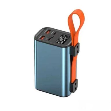 30,000mAh 고용량 보조배터리+라이트 (약 45,453원/ 한국무료배송)