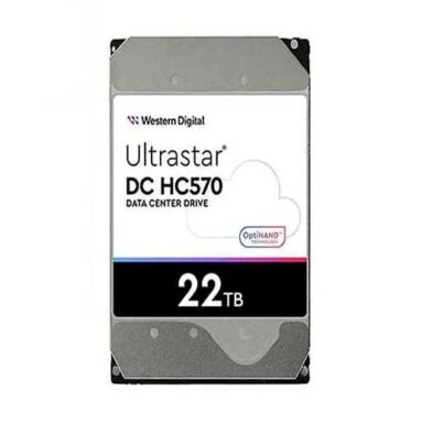 WD ULTRASTAR 22TB 기업용 하드디스크 (약 647,600원/ 국내 무료배송)