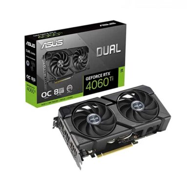 ASUS DUAL 지포스 RTX 4060 Ti 그래픽카드 (약 504,160원 – 추가할인/ 국내 무료배송)
