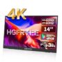 HGFRTEE 14인치 4K 휴대용 모니터 (약 112,258원/ 한국무료배송)