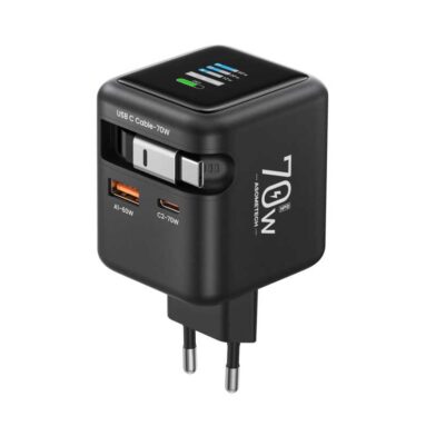 ASOMETECH 3 in 1 충전기 KR 플러그 (약 25,825원/ 한국무료배송)