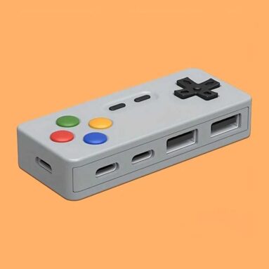 4 in 1 게임패드 레트로 USB 허브 (약 12,500원/ 한국 무료배송)