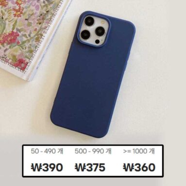 [셀러용] 아이폰 소프트 TPU 케이스 (50-490개 세트: 약 390원부터~)
