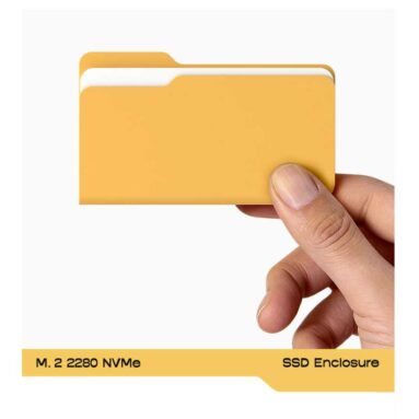 하기비스 폴더 M.2 SSD 외장케이스 (약 32,500원/ 한국무료배송)