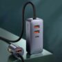 베이스어스 120W 차량용 4포트 충전기 (약 24,483원/ 한국무료배송)