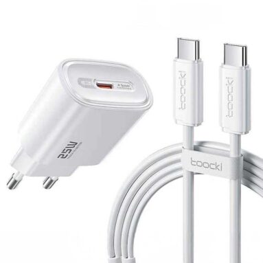 투키 Tooki 25W PD 충전기 + 케이블 | 한국 플러그 (약 9,130원/ 한국무료배송)