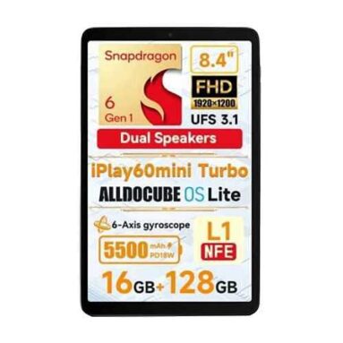Alldocube iPlay 60 미니 터보 8.4인치 태블릿 (약 211,130원 – 추가할인/ 한국무료배송)