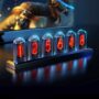 닉시 튜브 Nixie Tube LED 시계 (약 53,880원/ 한국무료배송)