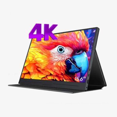 Unew 15.6인치 4K 휴대용 모니터 (약 141,461원/ 한국무료배송)