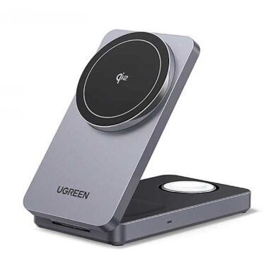 유그린 UGREEN 3 in 1 Qi2 충전기 스탠드 (약 117,000원/ 한국 무료배송)