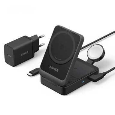 엔커 Anker MagGo 3 in 1 Qi2 충전기 (약 82,754원/ 한국 무료배송)