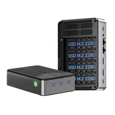 GMKtec G9 4베이 미니 PC (약 218,400원/ 한국무료배송)
