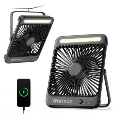 Warmco D4 데스크탑 무선 선풍기 (약 24,185원/ 한국무료배송)