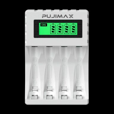 PUJIMAX 스마트 배터리 충전기 (약 6,170원/ 한국무료배송)